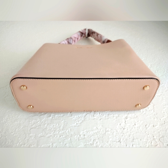 Charles & Keith Scarf Wrapped Handle Handbag - Picture 5 of 12